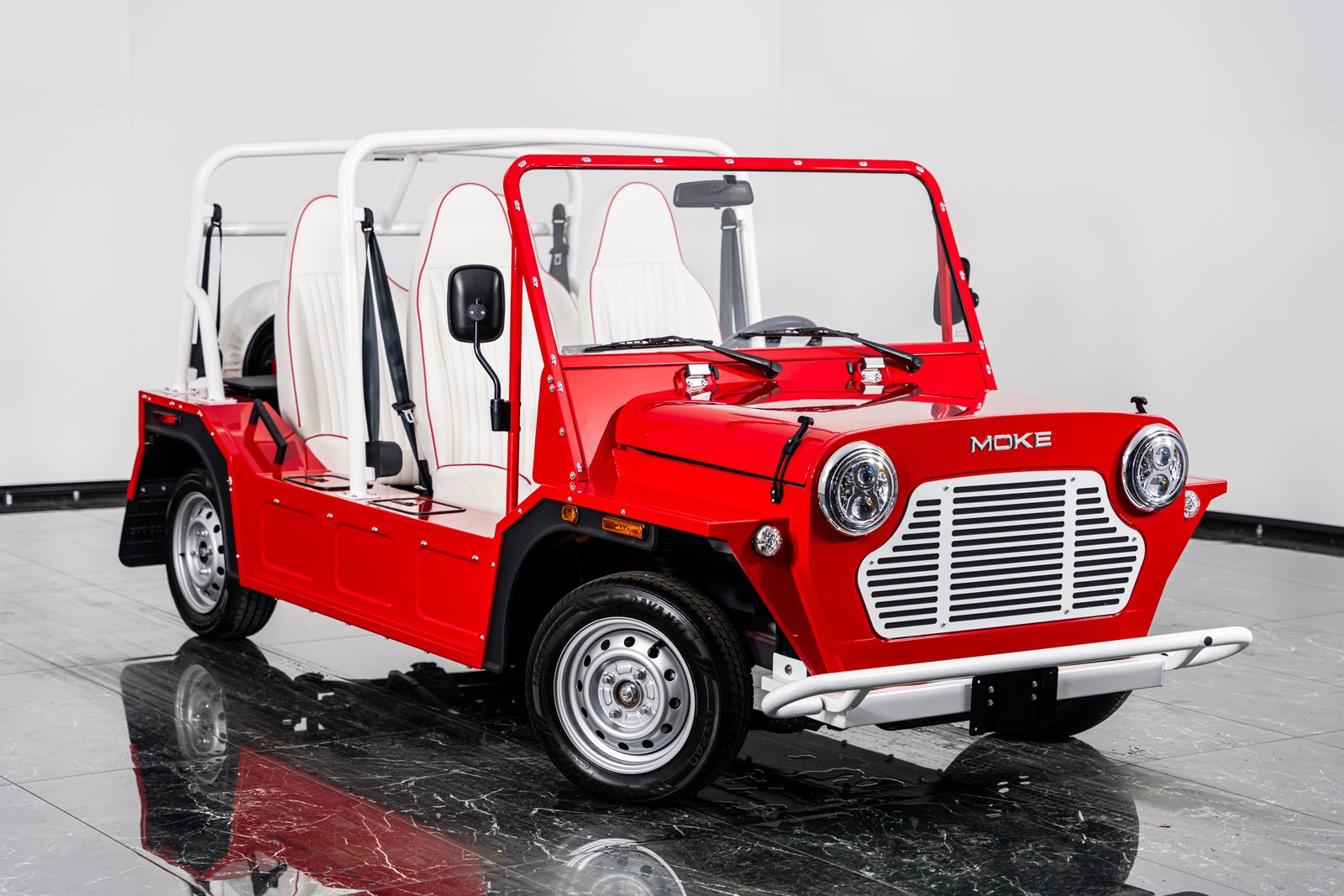 2024 Electric MOKE Red